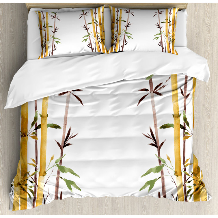Bless international Bamboo Duvet Cover Set Wayfair